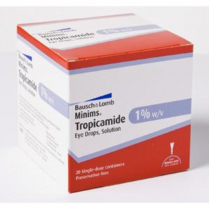 MINIMS TROPICAMIDE 1%                      BOX/20