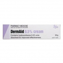 DERMAID CREAM 0.5% 30G TUBE             EACH