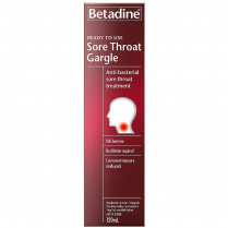 BETADINE SORE THROAT GARGLE RTU 120ML      EACH