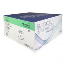 SUTURE NYLON NYLUS 3/0 24MM (LAC0586D) BOX/36