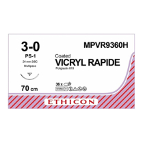 SUTURE VICRYL RAPIDE 3/0 24MM (MPVR9360H) BOX/36