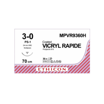 SUTURE VICRYL RAPIDE 3/0 24MM (MPVR9360H) BOX/36