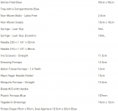 SUTURE KIT MULTIGATE DISPOSABLE (06-401) EACH