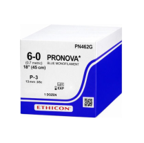 SUTURE PRONOVA BLUE 6/0 13MM (PN462G) BOX/12