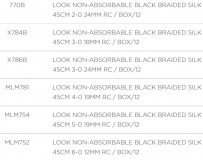 SUTURE SILK LOOK 6/0 12MM (X752B)        BOX/12