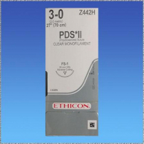 SUTURE PDS PLUS 3/0 24MM (PDP442H)             BOX/36