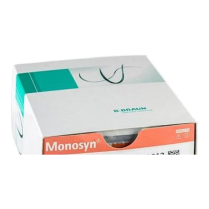SUTURE MONOSYN 4/0 19MM 45CM VIOLET(G2022504) BX/12