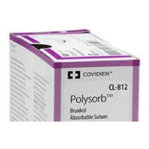 SUTURE POLYSORB VIOLET 150CM (L-112) BOX/36