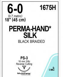 SUTURE ETHICON 6/0 45CM (1675H)                BOX/36