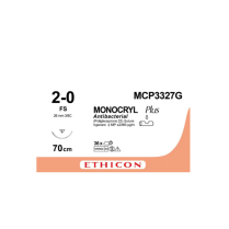 SUTURE MONOCRYL 2/0 26MM (W3327)    BOX/12