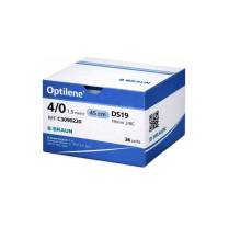 SUTURE OPTILENE BLUE 4/0 19MM 45CM (C3090220) BX/36