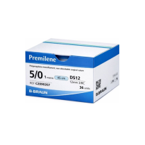 SUTURE PREMILENE BLUE 5/0 12MM 45CM (C2090207) BOX/36