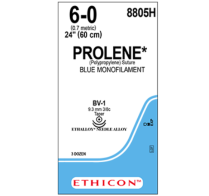 SUTURE PROLENE 6/0 60CM BLUE (8805H)   BOX/36