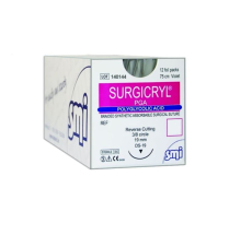 SUTURE SURGICRYL PGA 2/0 24MM (SM11301524) BX12