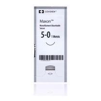 SUTURE MAXON 5/0 12MM 45CM (8886660521) BOX/36
