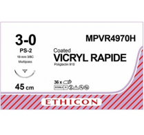 SUTURE VICRYL RAPIDE 3/0 
(MPVR4970H)  BOX/36