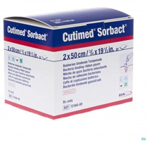 CUTIMED SORBACT RIBBON GAUZE 2X50CM (72166-17) BX/20