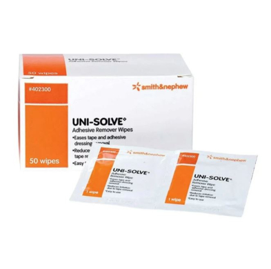 UNISOLVE ADH REMOVE WIPES (402300) BOX/50