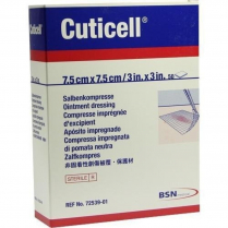 CUTIMED CUTICELL DRESSING 7.5X7.5CM (71007-00) BX/10