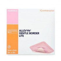 ALLEVYN GENTLE DRESSING LITE 5X5CM (66800833) BX/10
