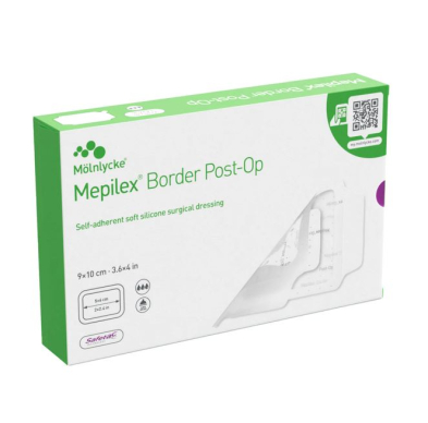 MEPILEX BORDER POST OP 9X10CM (496200) BOX/10