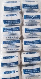 CREPE BANDAGE MEDICREPE ELASTIC 5CM (WB002) PACK/12