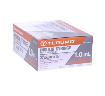 SYRINGE 1ML INSULIN 27GX1/2 (SS*10M2713KA) BX/100