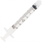 SYRINGE 3ML LUER LOCK BD (302113)      BOX/100