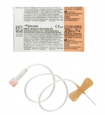 WINGED INFUSION SET BLK 25GX3/4 (3SV*25BLK)   BOX/50