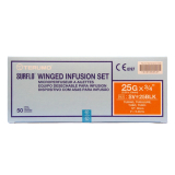WINGED INFUSION SET BLK 25GX3/4 (3SV*25BLK)   BOX/50