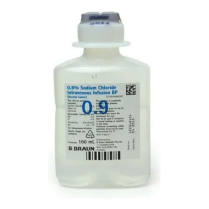 SODIUM CHLORIDE 0.9% 100ML IV BOTTLE BRAUN (3521303) CTN20