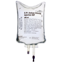 SODIUM CHLORIDE 0.9% 500ML IV BAG (1323)  EACH