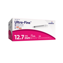SYRINGE 1ML INS C/W 29GX1/2 BD (326719)  BOX/100