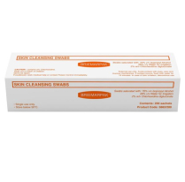 ALCOHOL SWAB CHLORHEX 2% LARGE 70% IPA (5812/200) BX200