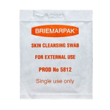ALCOHOL SWAB CHLORHEX 2% LARGE 70% IPA (5812/200) BX200