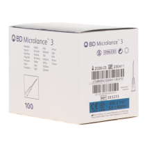 NEEDLE 23GX40MM MICROLANCE (303273)     BOX/100