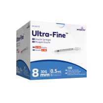 SYRINGE 0.5ML INSULIN 30G (326725)  BOX/100