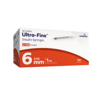 SYRINGE 1ML ULTRAFINE 31G 6MM (324903) BOX/100