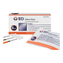 SYRINGE 0.5ML ULTRAFINE 31G 6MM (324901) BOX/100