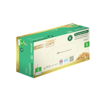 GLOVE NITRILE COATS BDG LONG CUFF SML (CBL711SS) BX/100