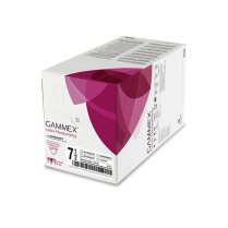 GLOVE GAMMEX LATEX ST MOISTURIZING #6.5 BOX/50