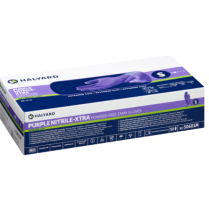 GLOVE NITRILE XTRA PURPLE SML LONG CUFF (50601M) BX/50