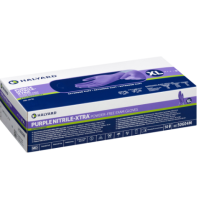 GLOVE NITRILE XTRA PURPLE X/L LONG CUFF (50604M) BX/50