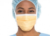 FACEMASK FLUIDSHIELD FOG FREE LEVEL 3 W/TIES ( 48207) BX50