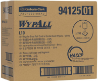 WYPALL L10 WIPERS LIGHT DUTY (94125)  CTN/4