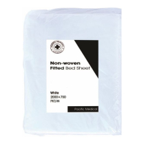 FITTED BED SHEET WHITE 200X75CM (SCPN205) CTN/100