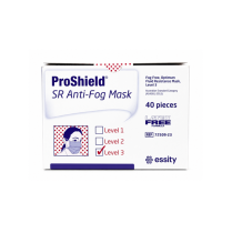 FACEMASK PROSHIELD LEVEL 3 ANTI-FOG TIES (72509-23) BX40