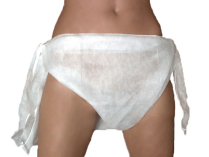 BRIEF PELVIC V C/W TIES DISP (270101)   CTN/200