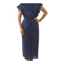 GOWN PATIENT X-RAY BLUE X/LARGE (SCT205)  CTN/100