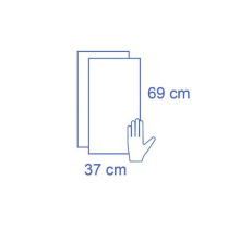 TOWEL ABSORBANT CONVERTOR (7550CEA)  BOX/150